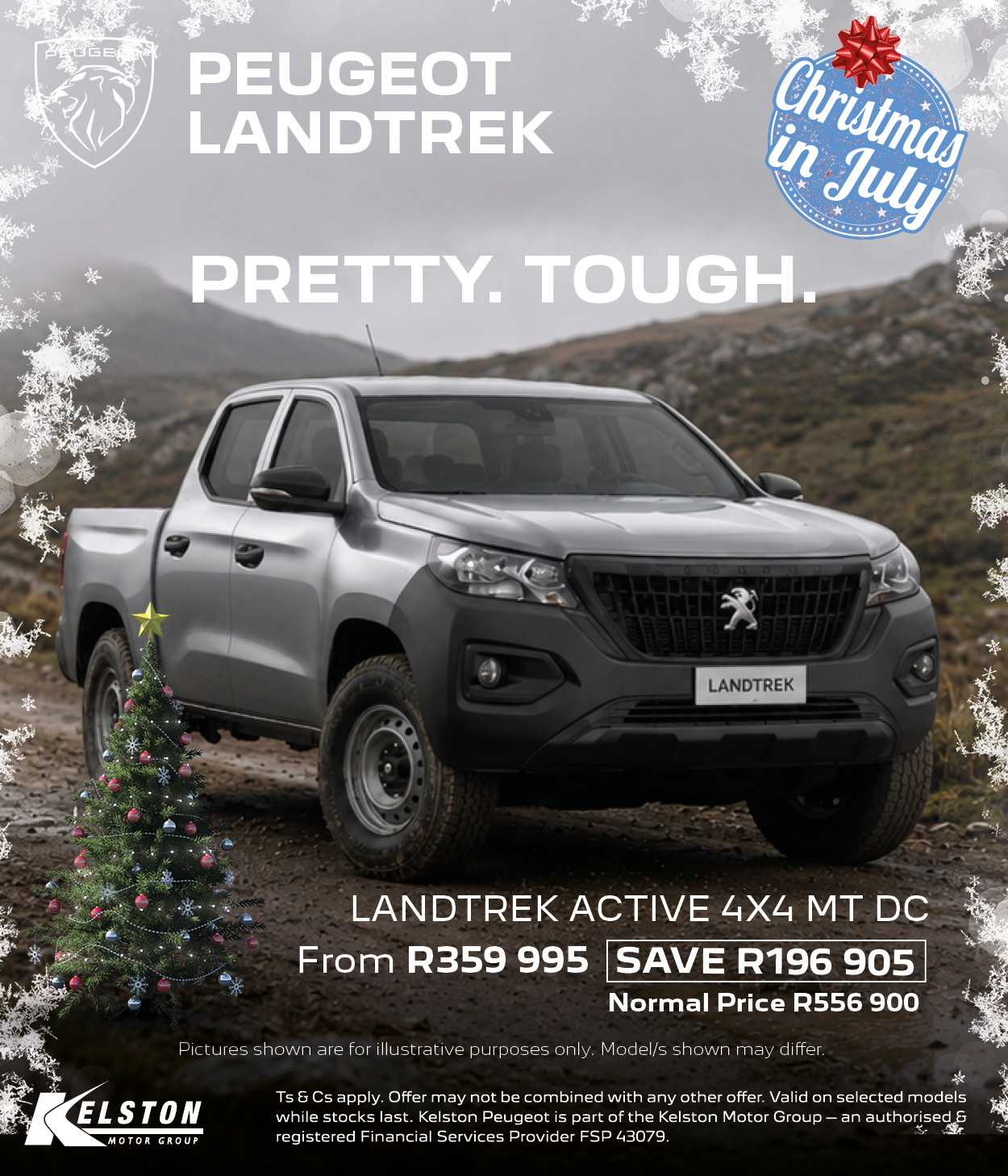 Get the Landtrek Active 4x4 DC Manual, from only R359,995*