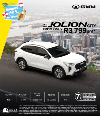 Haval Jolion City from only R3,799pm