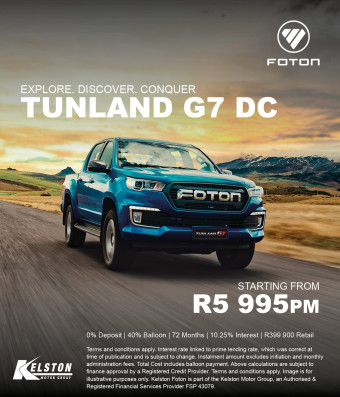 Get the Tunland G7 DC from R5,995pm
