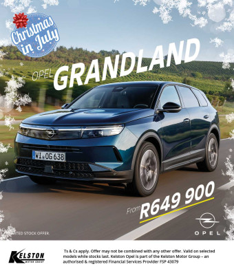 Get the Opel Grandland from only R649,900