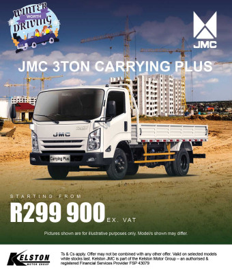 Get the JMC 3TON Carrying Plus from R299,900