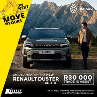 Buy the NEW Duster and get R30,000 Trade Assist