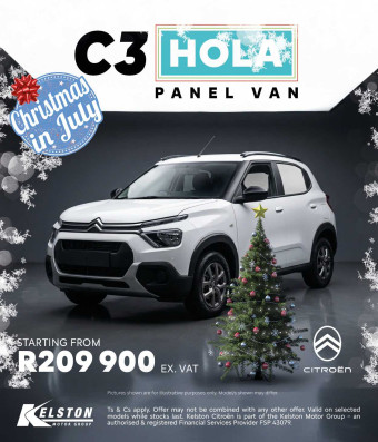 Get the New C3 Hola from only R209,900