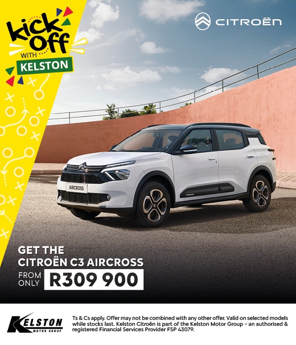 The Citroen C3 Aircross, now from only R309,900*!