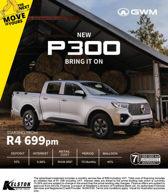 Buy the GWM P300 from only R4,699pm