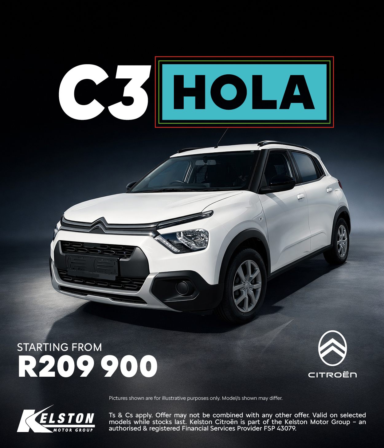 Get the New C3 Hola from only R209,900