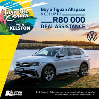 Tiguan Allspace & get up to R80,000 deal assist