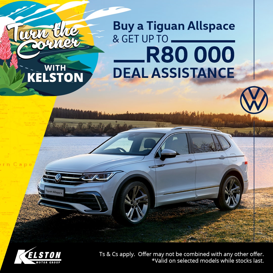 Tiguan Allspace & get up to R80,000 deal assist