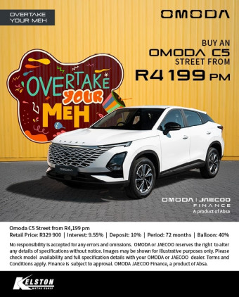 Omoda C5 Street from R4,199pm
