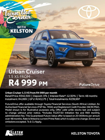 Buy an Urban Cruiser 1.5 XS from R4,999pm