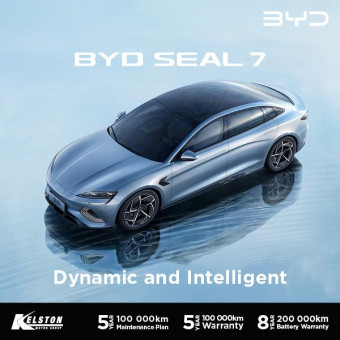 Meet the Dynamic and intelligent  BYD Seal 7