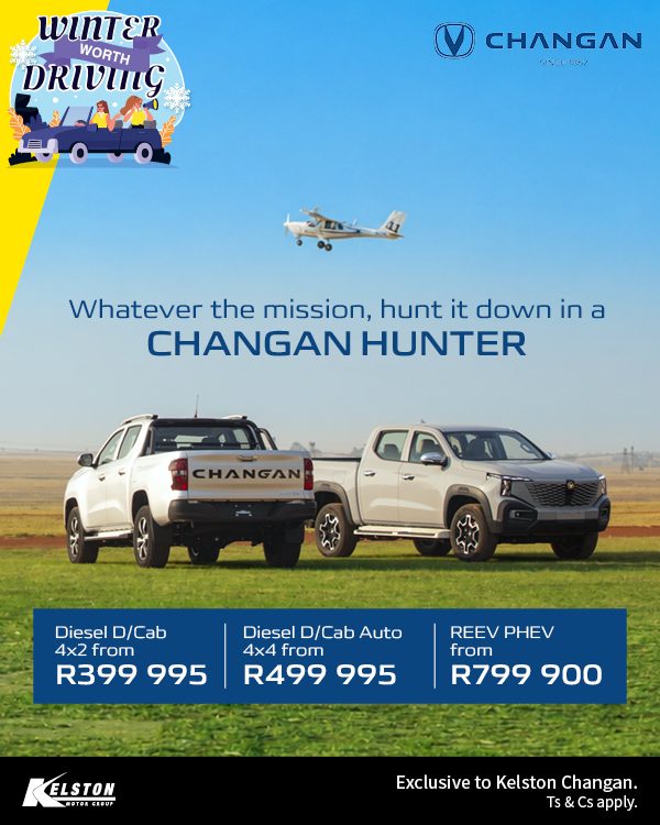 Get the Changan Hunter from R399,995*