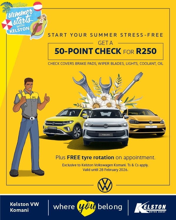 Start your stress-free summer with VW Komani.