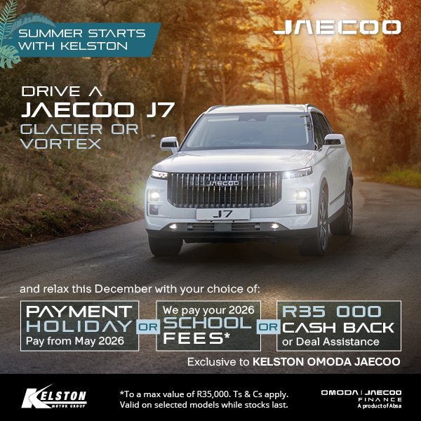 Drive the Jaecoo J7 and relax this December!