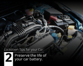 Preserve the life of your car battery