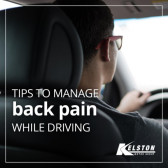 Tips to Manage Back Pain While Driving