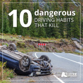 10 Dangerous Driving Habits that can kill you