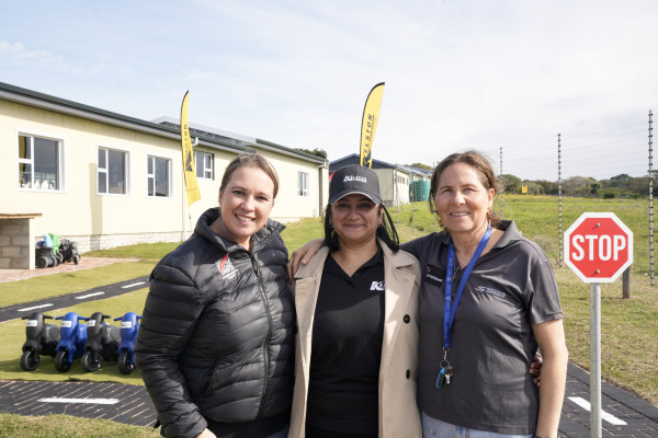 MANDELA DAY INITIATIVE GIVES YOUNG LEARNERS A ROAD SAFETY BIKE TRACK