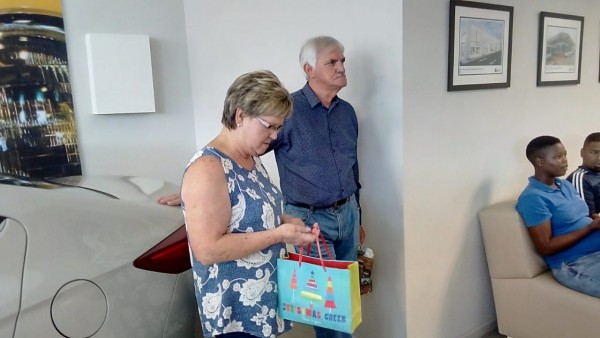 Secret santa fun at Hyundai Kariega