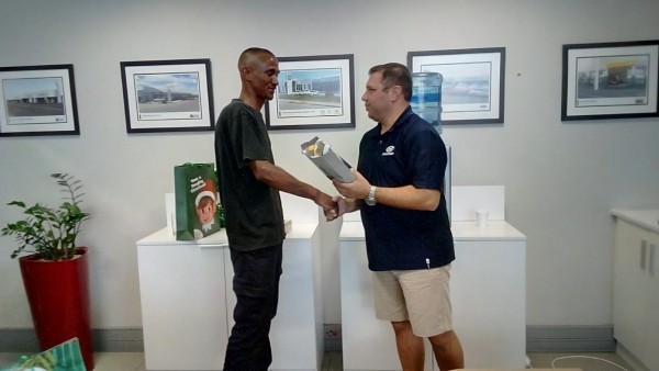 Secret santa fun at Hyundai Kariega