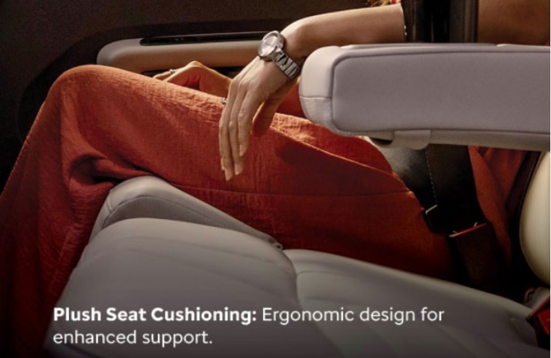 Plush Seat Cushioning
