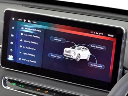 12.3” Infotainment Screen and Touch Panel