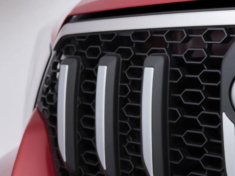 Restyled signature grille