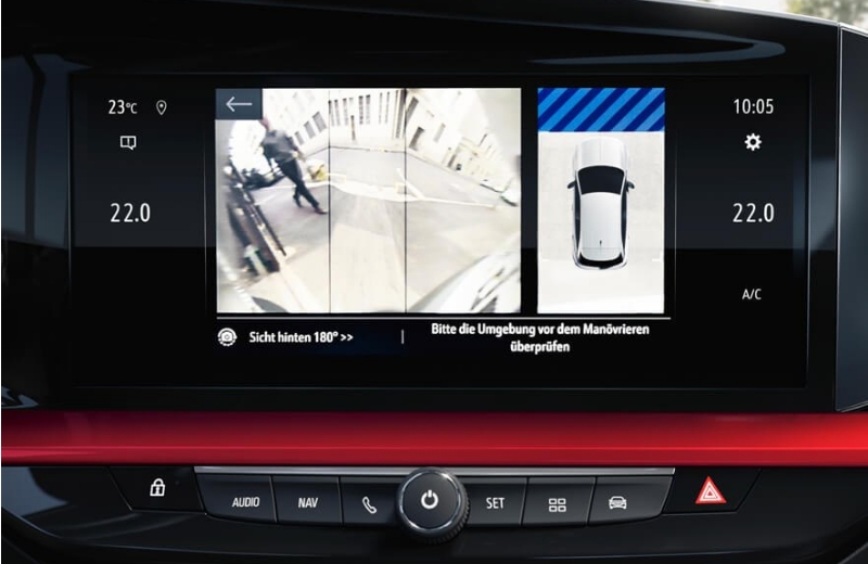 180° Panorama Rear View Camera